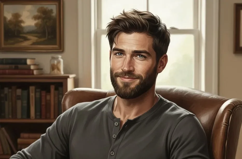 Fiktivní postava Christopher Angel z knihy Tajemství krve.